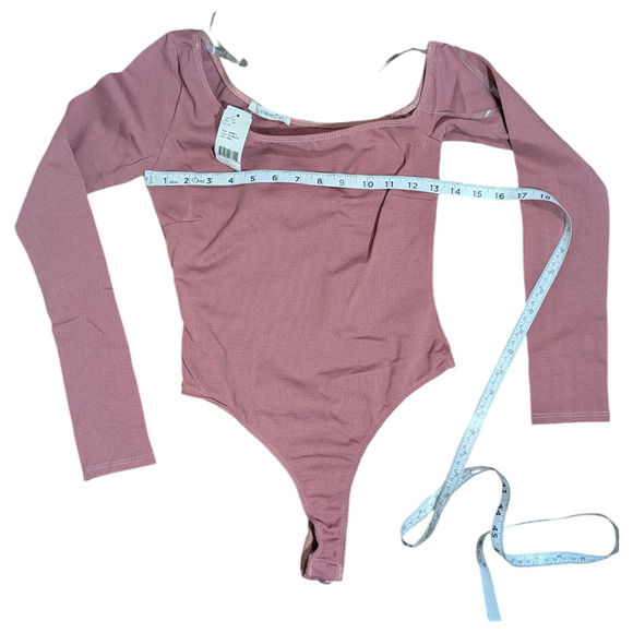 Timing - Dark Mauve- Long Sleeve - Body Suit - Size Small - New with Tags - Picture 3 of 7